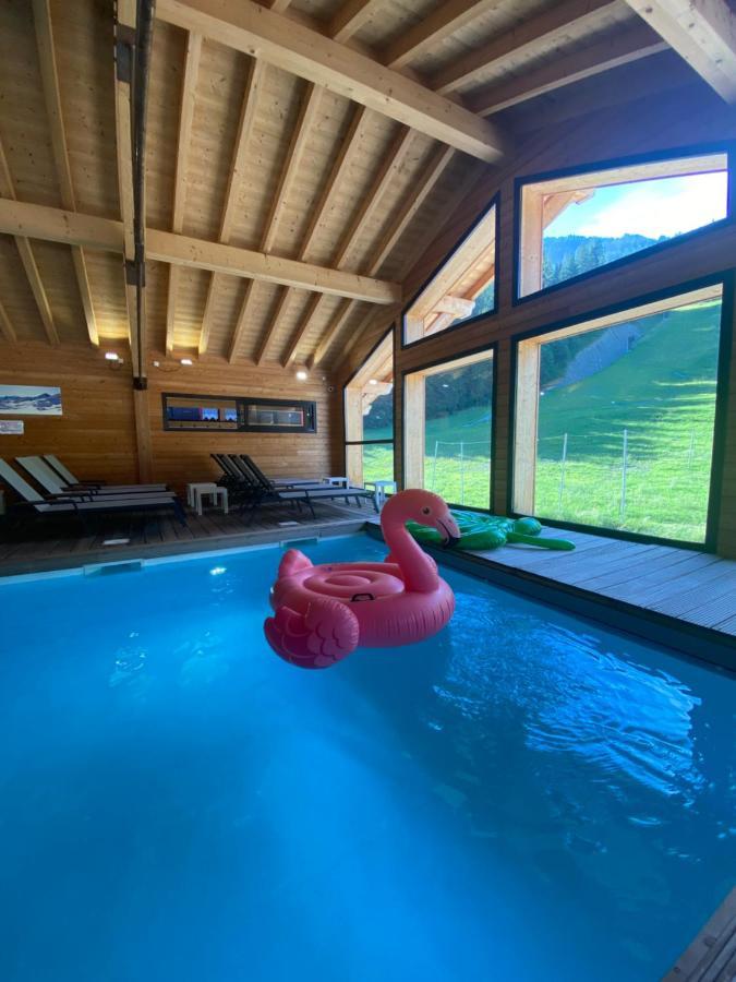 Le Schuss Hotel Châtel Exterior foto