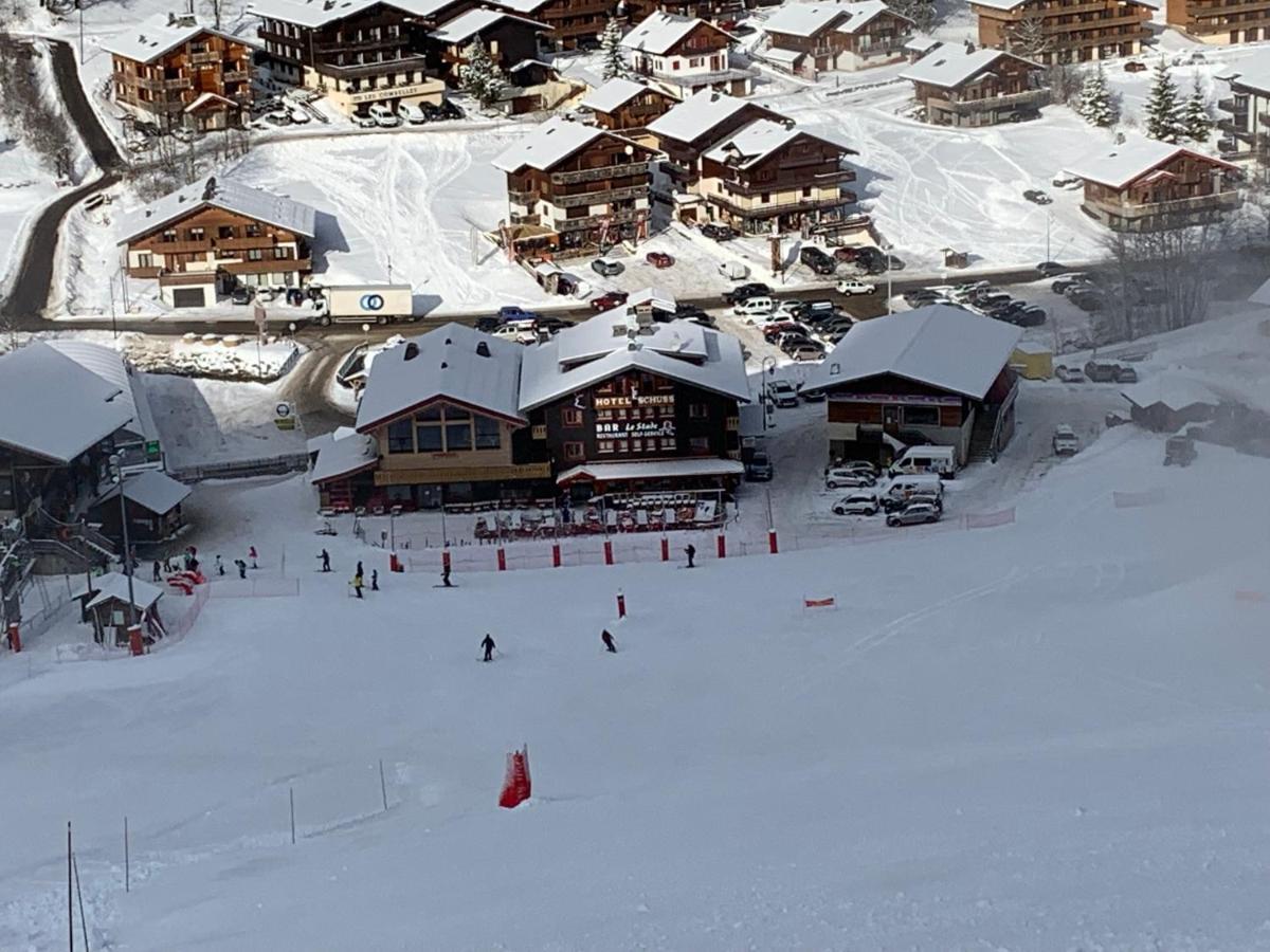 Le Schuss Hotel Châtel Exterior foto